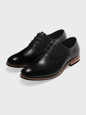 Brown Leather Look Formal Shoes Brown Leather Look Formal Shoes